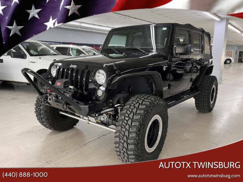 2016 Jeep Wrangler Unlimited for sale at AUTOTX Twinsburg in Twinsburg OH