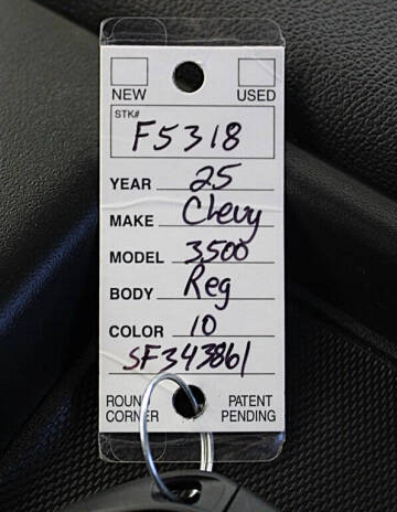 2025 Chevrolet Silverado 3500HD CC