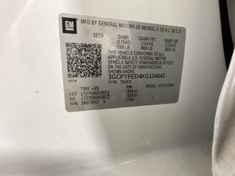 2019 Chevrolet Silverado 1500