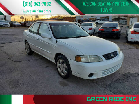 2003 Nissan Sentra for sale at Green Ride Inc in Nashville TN