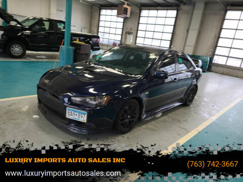 2014 Mitsubishi Lancer for sale at LUXURY IMPORTS AUTO SALES INC in North Branch MN