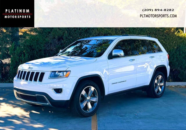 2014 Jeep Grand Cherokee for sale at Platinum motorsports in Patterson, CA