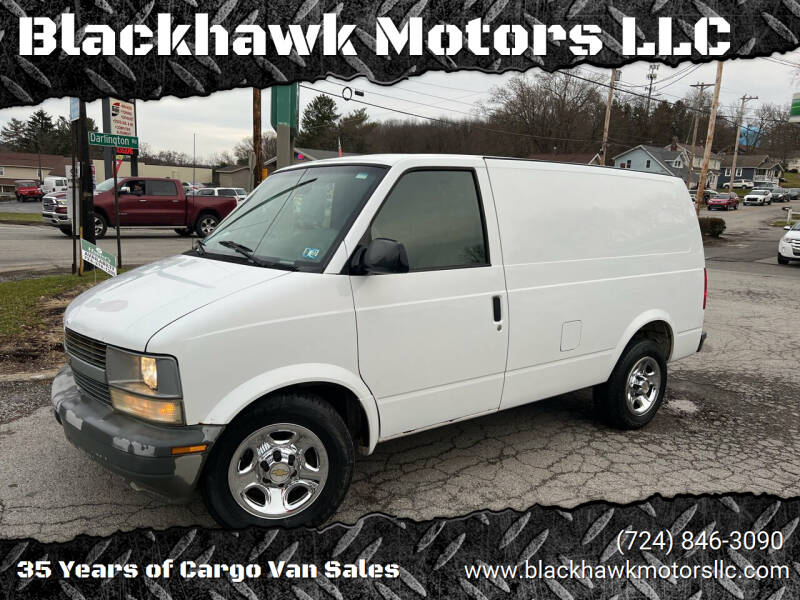 2005 Chevrolet Astro Cargo for sale at Blackhawk Motors LLC in Beaver Falls PA