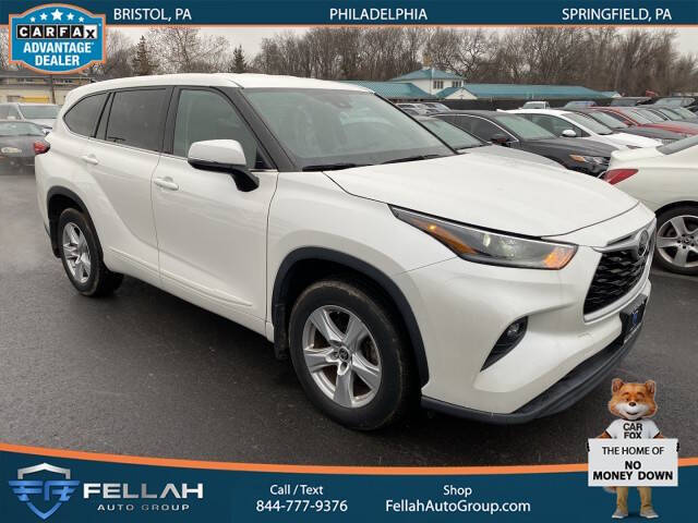 2021 Toyota Highlander for sale at Fellah Auto Group in Bristol PA