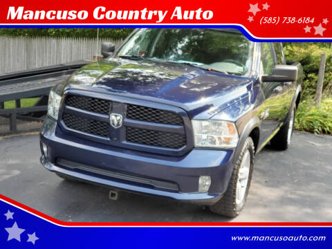 2013 RAM Ram Pickup 1500 for sale at Mancuso Country Auto in Batavia NY