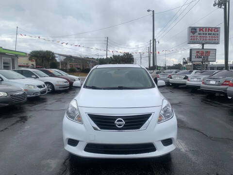 2014 Nissan Versa for sale at King Auto Deals in Longwood FL