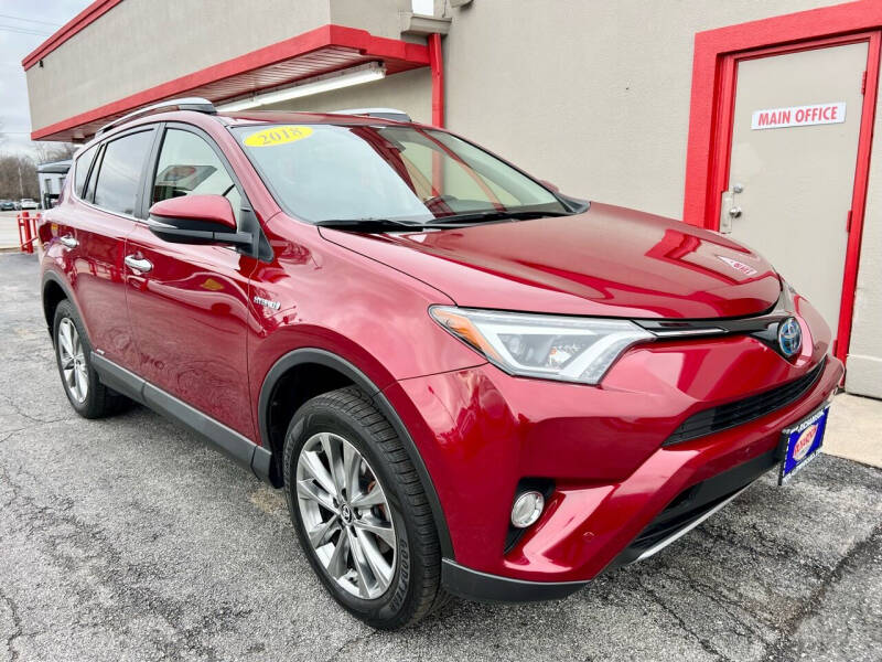 2018 Toyota RAV4 Hybrid for sale at Richardson Sales, Service & Powersports in Highland IN