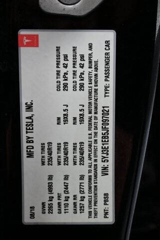 2018 Tesla Model 3 Long Range