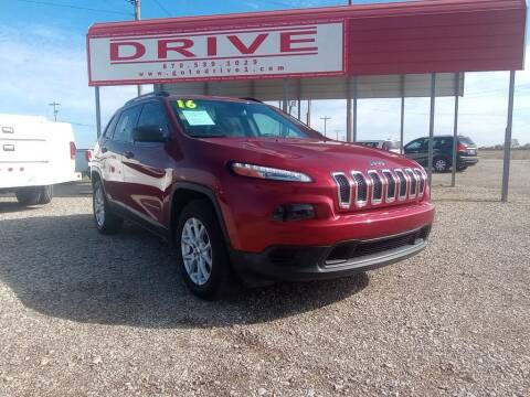 2016 Jeep Cherokee for sale at Drive in Leachville AR