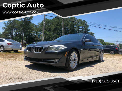 2011 BMW 5 Series for sale at Coptic Auto in Wilson NC