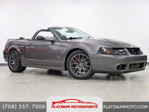 2003 Ford Mustang SVT Cobra for sale at PLATINUM MOTORSPORTS INC. in Hickory Hills IL