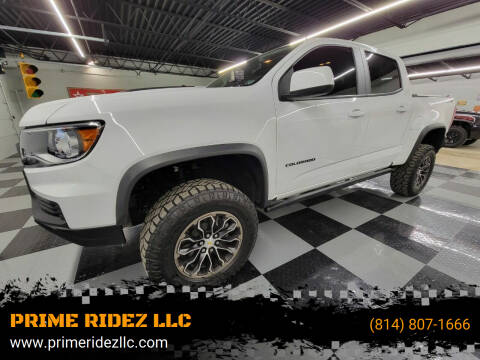 2021 Chevrolet Colorado for sale at PRIME RIDEZ LLC & RHINO LININGS OF CRAWFORD COUNTY in Meadville PA