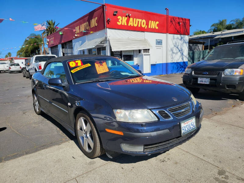 2007 Saab 9-3 for sale at 3K Auto in Escondido CA