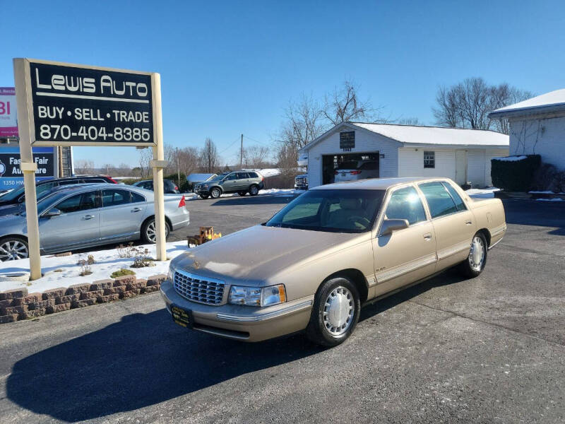 1998 Cadillac DeVille for sale at Lewis Auto in Mountain Home AR