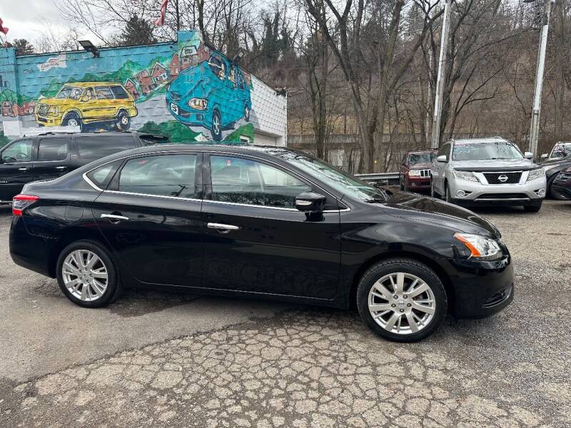 2015 Nissan Sentra for sale at SHOWCASE MOTORS LLC in Pittsburgh PA