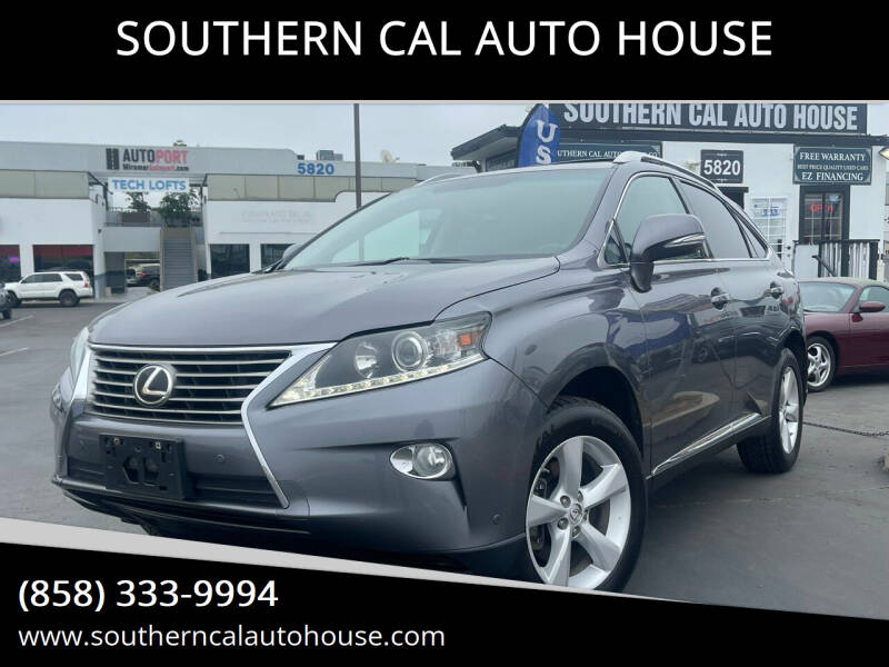 2014 Lexus RX 350 for sale at SOUTHERN CAL AUTO HOUSE in San Diego CA