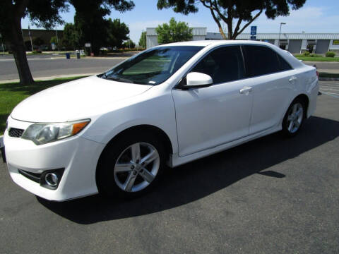 2013 Toyota Camry for sale at KM MOTOR CARS in Modesto CA