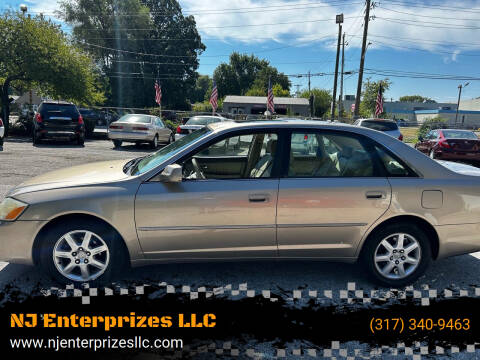 2002 Toyota Avalon for sale at NJ Enterprizes LLC in Indianapolis IN