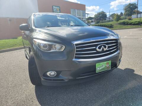2013 Infiniti JX35 for sale at NUM1BER AUTO SALES LLC in Hasbrouck Heights NJ