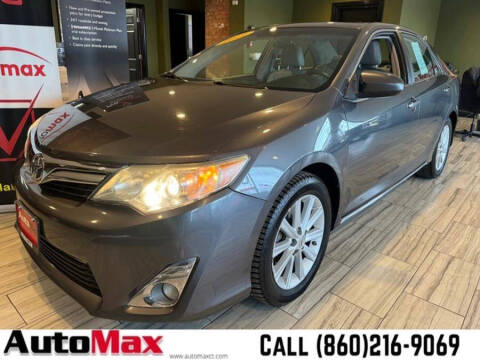 2012 Toyota Camry for sale at AutoMax in West Hartford CT