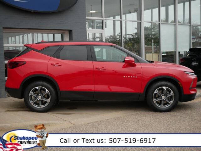 Used 2023 Chevrolet Blazer 3LT with VIN 3GNKBJRSXPS229681 for sale in Shakopee, Minnesota