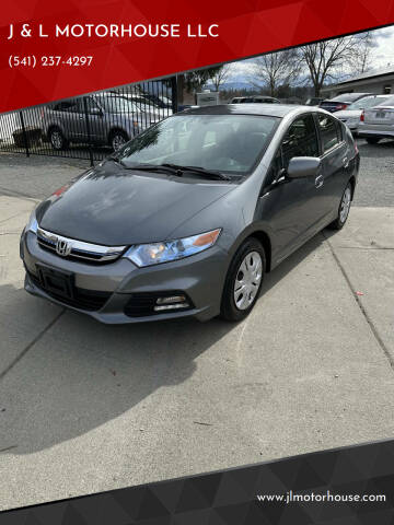 2012 Honda Insight for sale at J & L MOTORHOUSE LLC in Grants Pass OR
