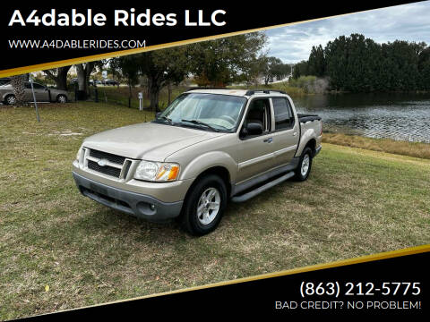 2005 Ford Explorer Sport Trac for sale at A4dable Rides LLC in Haines City FL