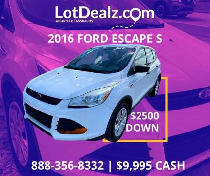 2016 Ford Escape for sale at Lot Dealz in Rockledge FL