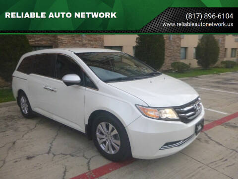 2016 Honda Odyssey for sale at RELIABLE AUTO NETWORK in Arlington TX