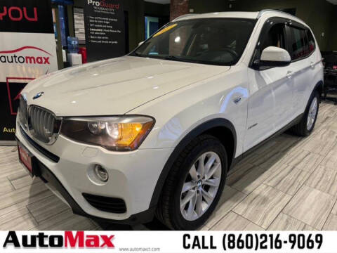 2017 BMW X3 for sale at AutoMax in West Hartford CT