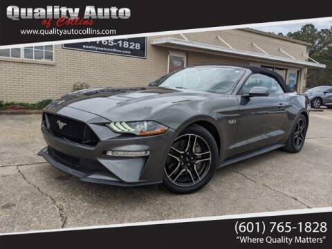 2019 Ford Mustang for sale at Quality Auto of Collins in Collins MS