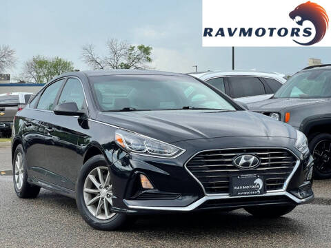 2019 Hyundai Sonata for sale at RAVMOTORS- Burnsville in Burnsville MN