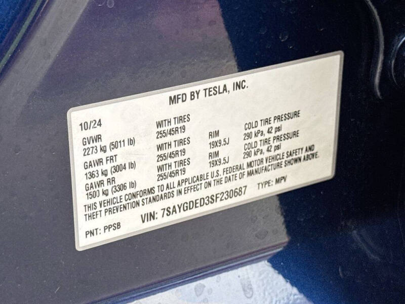 2025 Tesla Model Y Long Range