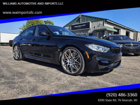 2017 BMW M3 for sale at WILLIAMS AUTOMOTIVE AND IMPORTS LLC in Neenah WI