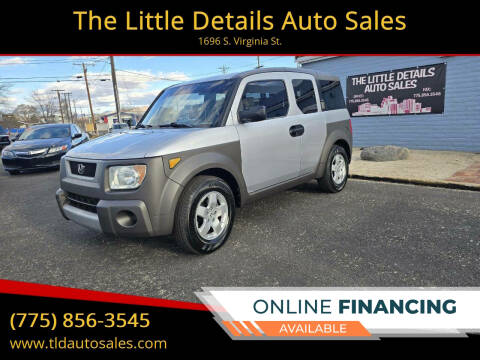 2003 Honda Element for sale at The Little Details Auto Sales in Reno NV