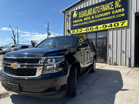 2015 Chevrolet Tahoe for sale at Sugarland Auto Finance in Houston TX