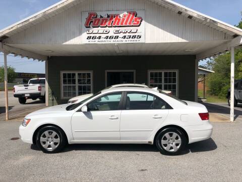 2010 Hyundai Sonata for sale at Foothills Used Cars LLC in Campobello SC