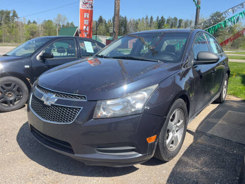 2014 Chevrolet Cruze for sale at CARS R US in Sebewaing MI