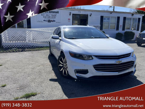 2016 Chevrolet Malibu for sale at Triangle Automall in Burlington NC