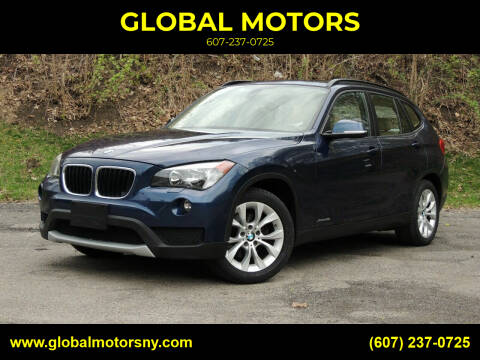 2013 BMW X1 for sale at GLOBAL MOTORS in Binghamton NY