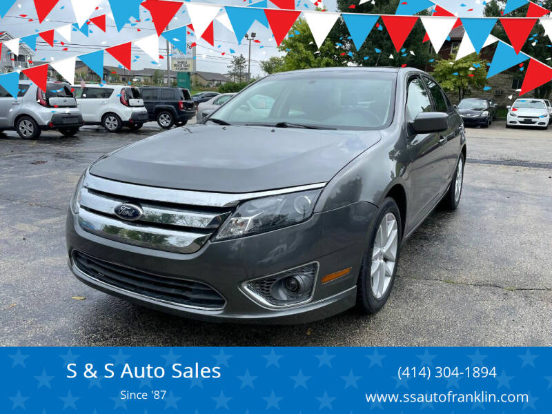 2012 Ford Fusion for sale at S & S Auto Sales in Franklin WI