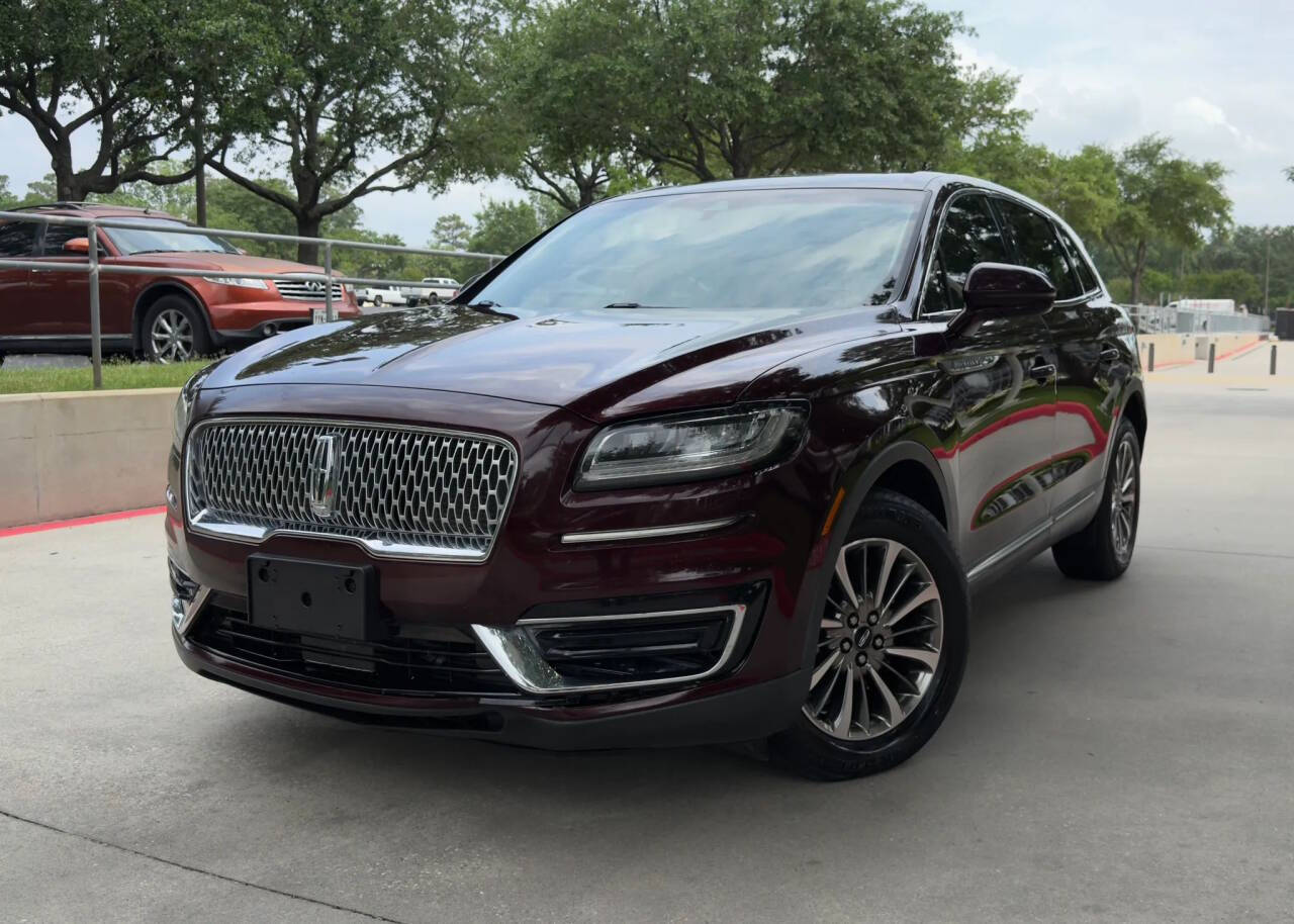 Red 2019 Lincoln Nautilus Select Select 4dr SUV 1