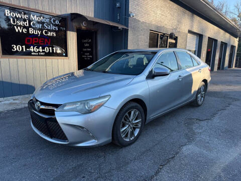 2015 Toyota Camry for sale at Bowie Motor Co in Bowie MD