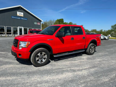 2014 Ford F-150 for sale at Riverside Motors in Glenfield NY