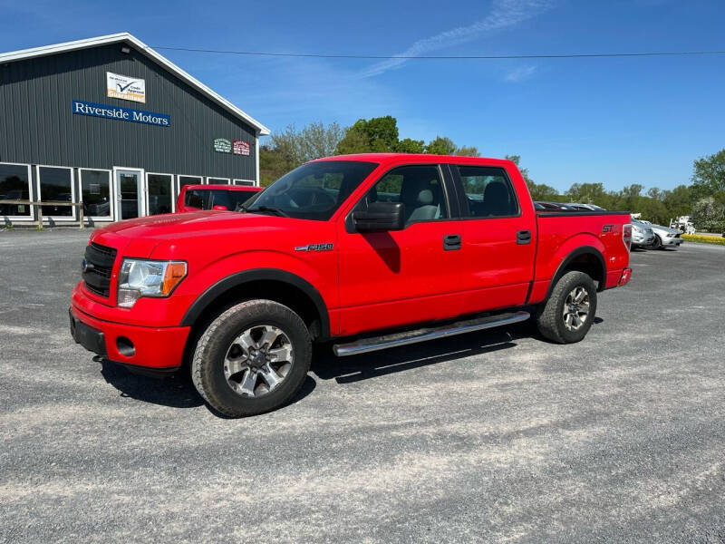 2014 Ford F-150 for sale at Riverside Motors in Glenfield NY