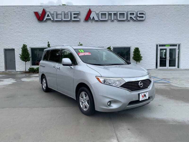2013 Nissan Quest for sale at Value Motors Company in Marrero LA