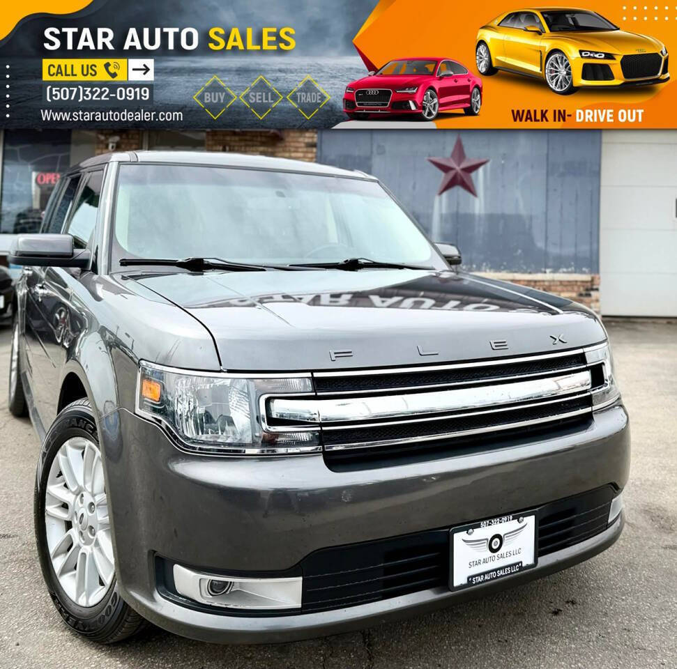 Dk. Gray 2019 Ford Flex SEL AWD SEL 4dr Crossover 1