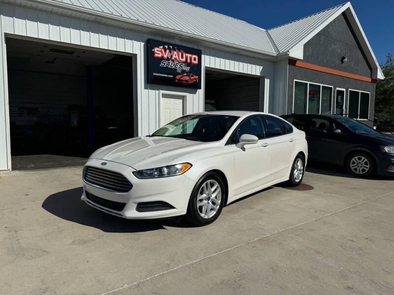 2016 Ford Fusion for sale at SV Auto Sales in Sioux City IA