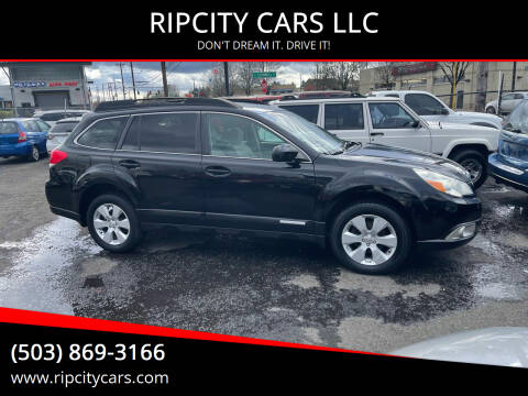 2010 Subaru Outback for sale at RIPCITY CARS LLC in Portland OR
