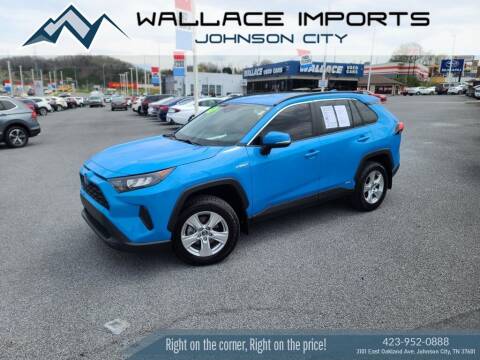 2019 Toyota RAV4 Hybrid for sale at WALLACE IMPORTS OF JOHNSON CITY in Johnson City TN